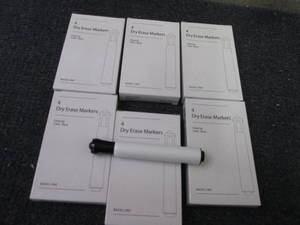 lot 386 image: 6 Baseline Dry Erase Markers, Chise...