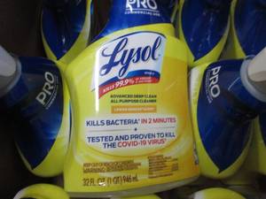 lot 414 image: Case of 12 - 32 oz Lysol All Purpos...