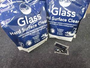 lot 416 image: 2- 100ct Aqua Chem Pacs Glass Hard ...