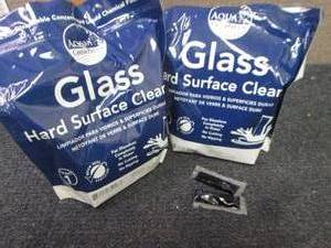 lot 417 image: 2- 100ct Aqua Chem Pacs Glass Hard ...