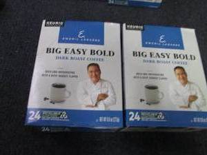 lot 450 image: 2- 24ct Big Easy Bold Dark Roast Kc...