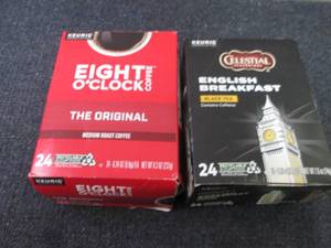lot 464 image: 2- 24 ct Coffee & Tea K Cups...