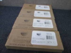 lot 521 image: 4 ea Trans Globe Imports CAB-12 WH ...