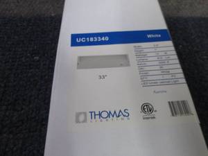 lot 532 image: Thomas Lighting Aurora 33-inch Unde...