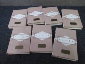 lot 546 image: 7- Plath Poems Books...