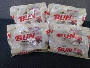 lot 589 image: 4- 9 oz  Bags Pearsons BUN MapleV...
