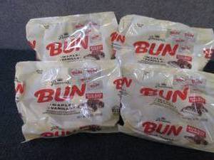 lot 593 image: 4- 9 oz  Bags Pearsons BUN MapleV...