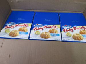 lot 596 image: 3-15 oz Hostess Baby Bundts Lemon D...