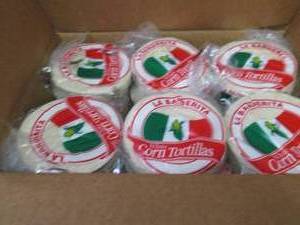 lot 599 image: 12- 30 ct La Banderita White Corn T...