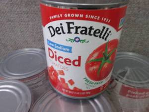 lot 602 image: 12- 28 oz Dei Fratelli Low Sodium D...