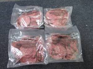 lot 630 image: 4- 8 oz pks Uncured Hard Salami...