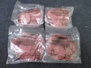 lot 636 image: 4- 8 oz pks Uncured Hard Salami...
