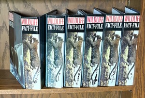 lot 38 image: Six Wildlife Fact File Books
