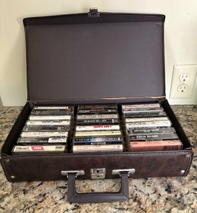 lot 72 image: Cool Collection of Cassette Tapes with Cases