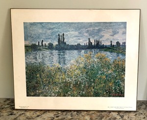 lot 76 image: Two Incredible Artwork Prints by Claude Monet