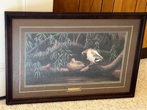 lot 63 image: Framed Wildlife Print