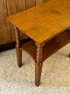 lot 69 image: Vintage Wooden Accent Table