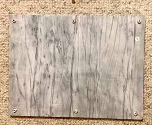 lot 124 image: Pretty Stone Cutting Board