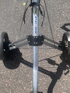 lot 102 image: Wheeled Golf Bag Two Wheeled Caddy