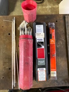 lot 134 image: Welding Rods 6011 Rods, New Unopened