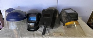 lot 136 image: Welding Helmets & Shields, Lot of 7