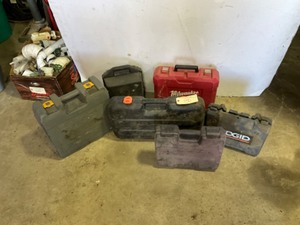 lot 150 image: Lot of Empty Tool Boxes (6)