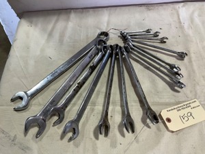 lot 159 image: Wrench Set 1 18 - 38 14 count