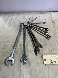 lot 164 image: Wrench Set 10 pc 38 - 1 18