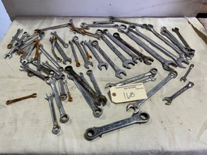 lot 168 image: Wrenches Large Lot Approx 55 count 38 - 1 116