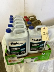 lot 54 image: Lot of Antifreeze gallons