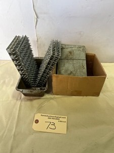 lot 73 image: Galvanized Plates