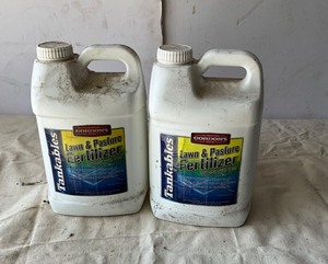 lot 299 image: 2 - 5 gal Lawn & Pasture fertilizers