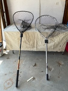 lot 312 image: 2 Landing nets with handles