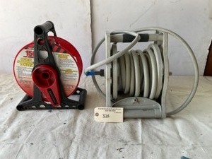 lot 335 image: Electrical reel, water hose reel