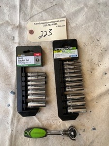 lot 223 image: 14 Drive socket deep well