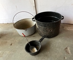 lot 266 image: Cast Iron Pot, Canner