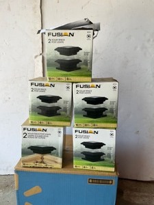 lot 267 image: 10 Solar fence post lights