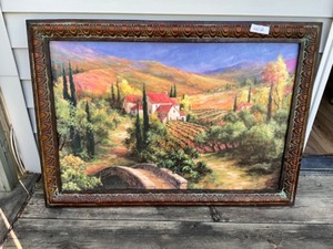lot 412 image: Picture - Italian County side