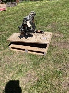 lot 691 image: Craftsman 12 Radial Saw