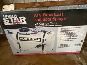 lot 696 image: 26 gal ATV Broad Cast and Spot Sprayer