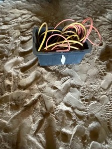 lot 700 image: Lot of Extension Cords & Tote