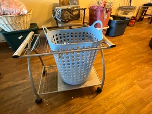 lot 488 image: Laundry Basket and Rack
