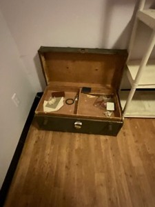 lot 490 image: Antique Trunk