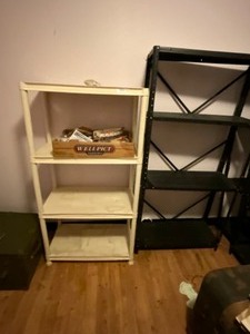 lot 491 image: 5 - Metal, 4-Shelves