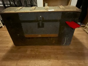 lot 493 image: Antique Trunk