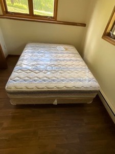 lot 497 image: Queen size bed frame