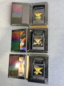 lot 15 image: Vintage Magnavox Odyssey 2 Video Games - Freedom Fighters, Football, and Speedway