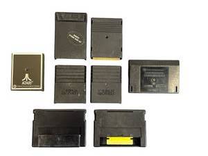 lot 18 image: Vintage ATARI, Tandy, and Coleco Game Lot - Frogger, Donkey Kong, and More