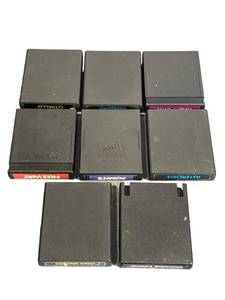 lot 30 image: Vintage ATARI 2600 Video Game Lot - PorkysFreewayAsteroidsVideo OlympicsTowering InfernoOthelloDefenderKaboom