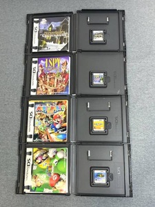 lot 36 image: Nintendo DS Video Games - Super Mario 64 DS, Mario Party DS, Nancy Drew The Mystery of the Clue Bender Society, and I Spy Castle